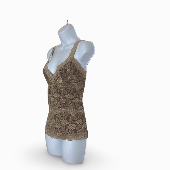 Lace Overlay Cami Top - Picture 2 of 7